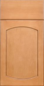 406_Maple Hard Whit_1-4 Panel_E106_SR20_Buttermilk Satin Brown Glaze